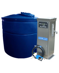 2000 litre adblue dispensing unit